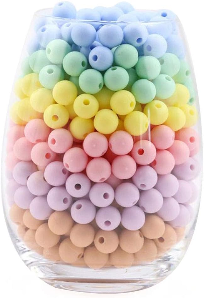 Estiloss Com 12mm 50pc Fabrication De Bijoux Perles Colliers Dallaitement Bracelets Perles A Croquer Sans Bpa De Qualite Alimentaire Pour Dents Lets Make Perles De Silicone Pour La Dentition Bebe Puericulture Sucettes