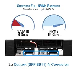Kingwin Nvme M.2 SSD PCIe 3.0/4.0 Oculink Mobile
