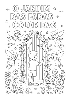 Livro O jardim das fadas coloridas
