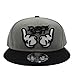 Maggift Embroidery Flat Bill Baseball Hats Snapback Hip Hop Cap,Grey