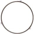 Aislor Microwave Turntable Ring Microwave Oven Rotating Roller Support Ring, Microwave Glass Plate Tray Wheel Ring(Small ï¼ŒLarge) Brown Large