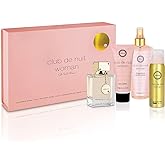 Club De Nuit by Armaf for Women - 4 Pc Gift Set 3.6oz EDP Spray, 3.4oz Body Lotion, 1.7oz Body Spray, 8.4oz Body Mist