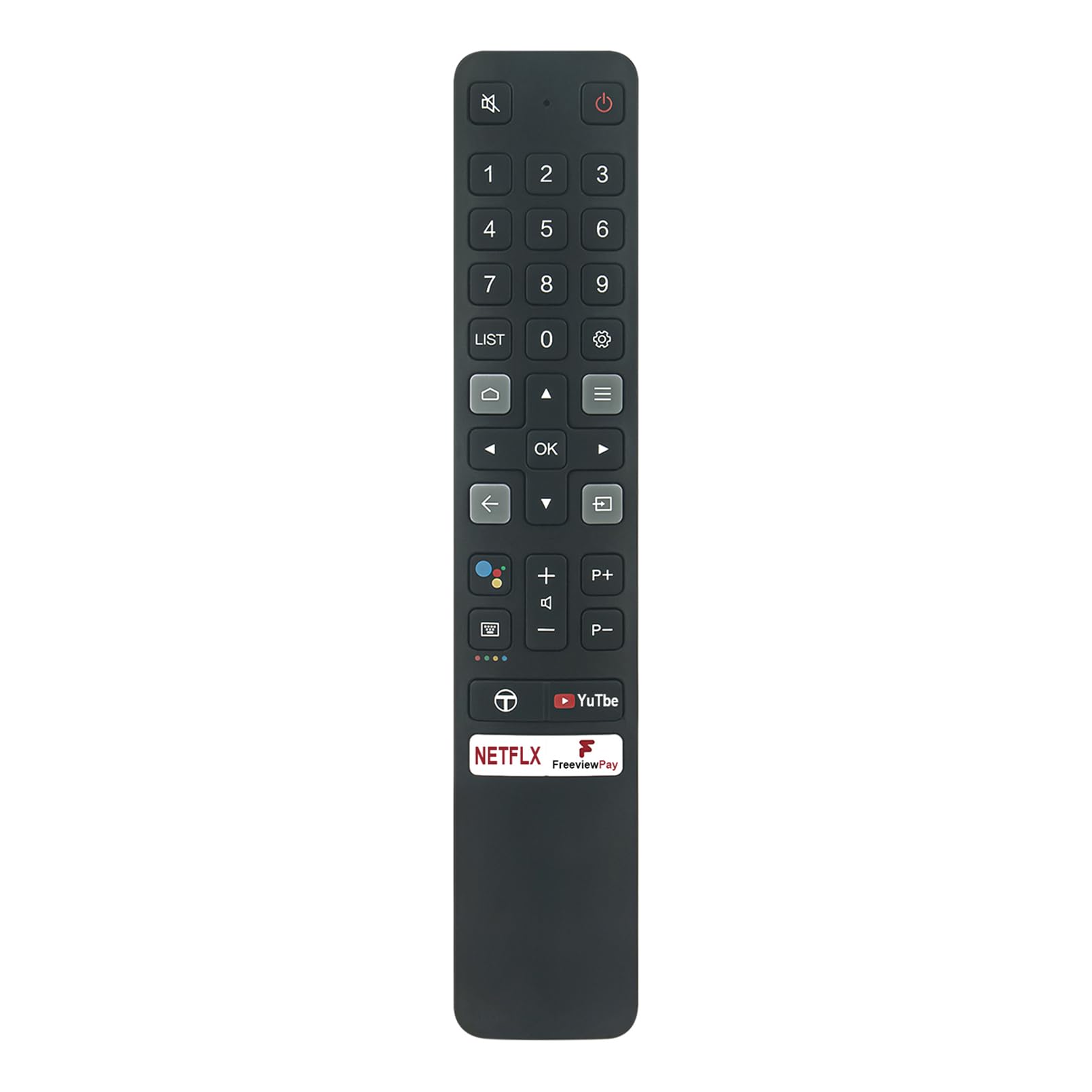 VINABTY RC901V FUR1 06-BTZNYY 1002 Replacement Voice Remote Compatible with TCL TV KRCHF901 RC901V FUR1 06-BTZNYY 1002