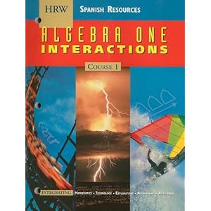 Algebra One Interactions: Course 1: Spanish Resources (Spanish Edition)
