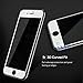 iPhone 7/8 Plus Privacy Screen Protector,Privacy Screen iPhone 7/8 Plus Screen Protector with Shield Anti-Fingerprint Bubble Anti-Scratch For iPhone 7/8 Plus (iPhone 7/8 Plus White)