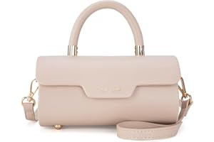 Milan Chiva Small Bags for Women Designer Mini Top Handle Purse Cute Handbags Barrel Shape Purse