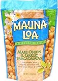 Mauna Loa Maui Onion & Garlic Macadamia Nuts, 11-Ounce Bag (Pack Of 6)