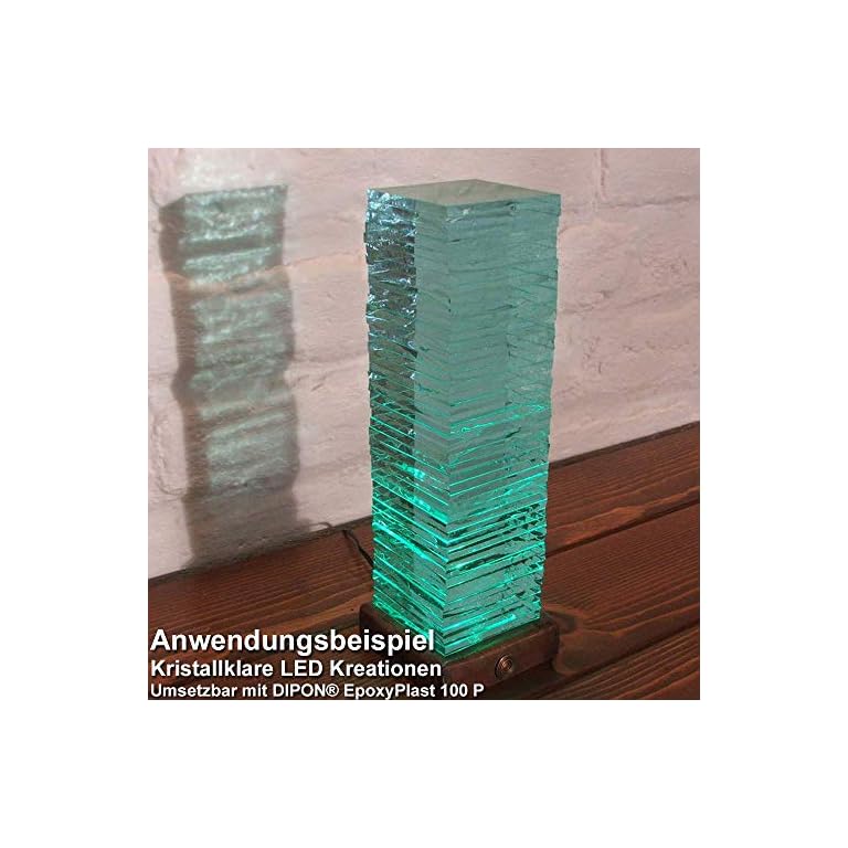 3 KG Epoxidharz 2K EpoxyPlast 100P Holz Glasklar Laminierharz Gießharz