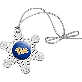 GRAPHICS & MORE University of Pittsburgh Primary Logo Metal Snowflake Christmas Tree Holiday Ornament