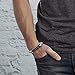 Meidiya Stainless Steel True Love Mens Womens Couples Bracelet/Lover Bracelet Set (2pcs) (His Beauty Her Beast)