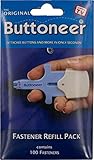 The Original Buttoneer Fastening System by Avery Dennison (Fastener Rifills 100/Pkg)