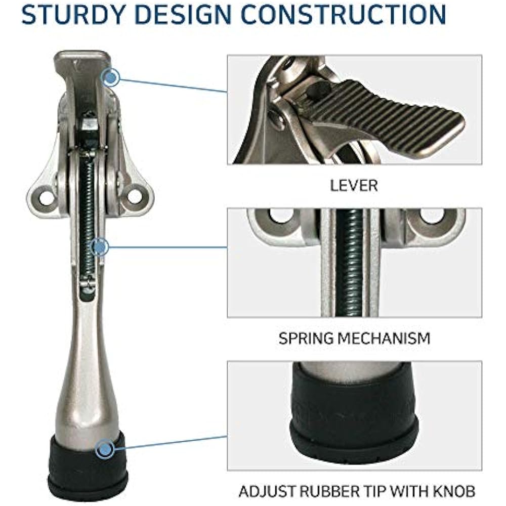 SemiAutomatic Door Stop 4 Inch Stopper With Height