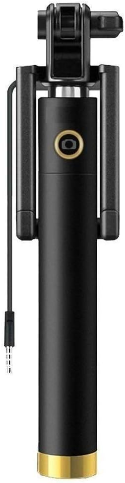 Rextan Locust Series Pocket Sized Selfie Stick Monopod with AUX Selfi Stick Suitable with All Android