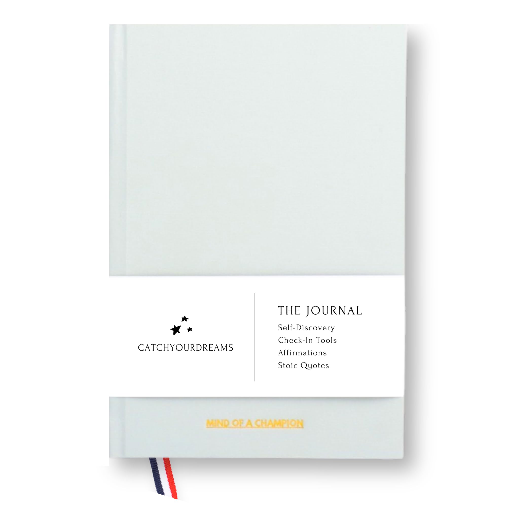 CATCHYOURDREAMS Mind Of A Champion - Self-Mastery & Mindfulness Journal for Men (Gray)