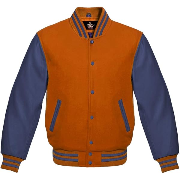 Lishow Fashion Varsity Jacket Baseball Letterman Bomber School