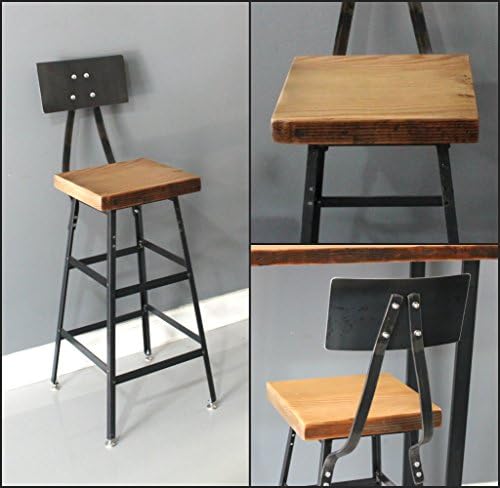 Bar Stool, Counter Stool, Handmade, Reclaimed Wood, Industrial Inspired Seating