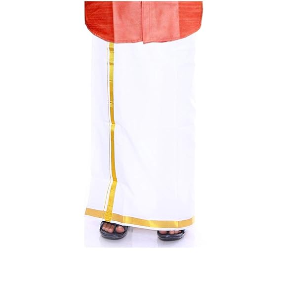 cotton Men's Cotton Pocket Dhoti