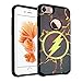 iPhone 6s PLUS Case, IMAGITOUCH 2-Piece Style Armor Case with Flexible Shock Absorption Case and DC Comics The Flash Cover for 5.5