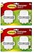 Command 8358002331 08358002331 Plastic Broom Gripper, Band, 4-Pack, 4 Pack, Grey/White, 2 Count