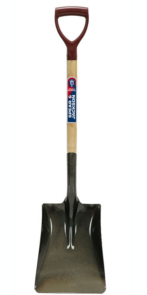 Spear & Jackson 2521UA No. 2 Open Socket-Square Mouth Shovel