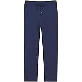 Weintee Men's 34" Inseam Tall Pajama Pants Cotton Lounge Pants with Pockets
