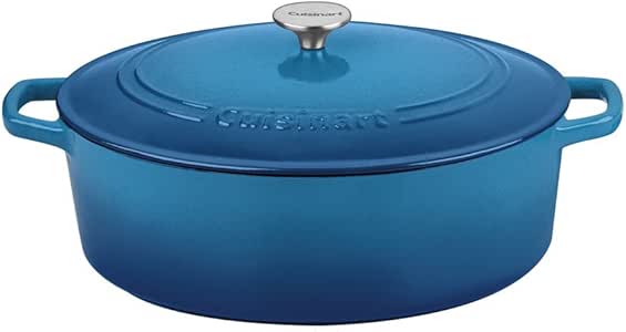 cuisinart 7 qt oval dutch oven