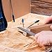 Vakman Tools 16 Piece Carbon-Steel File Set Great for Woodworking & Metalworking, Whittling Professional Hobby Project DIY Metal File Tool