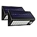 Solar Lights,400 Lumens Solar Powered Motion Sensor Light,32 LED Rechargeable Waterproof Outdoor Wireless Wall/Step/Porch/Pathway/Garden/Street Security Lighting(Screwdriver Included) -2Pack