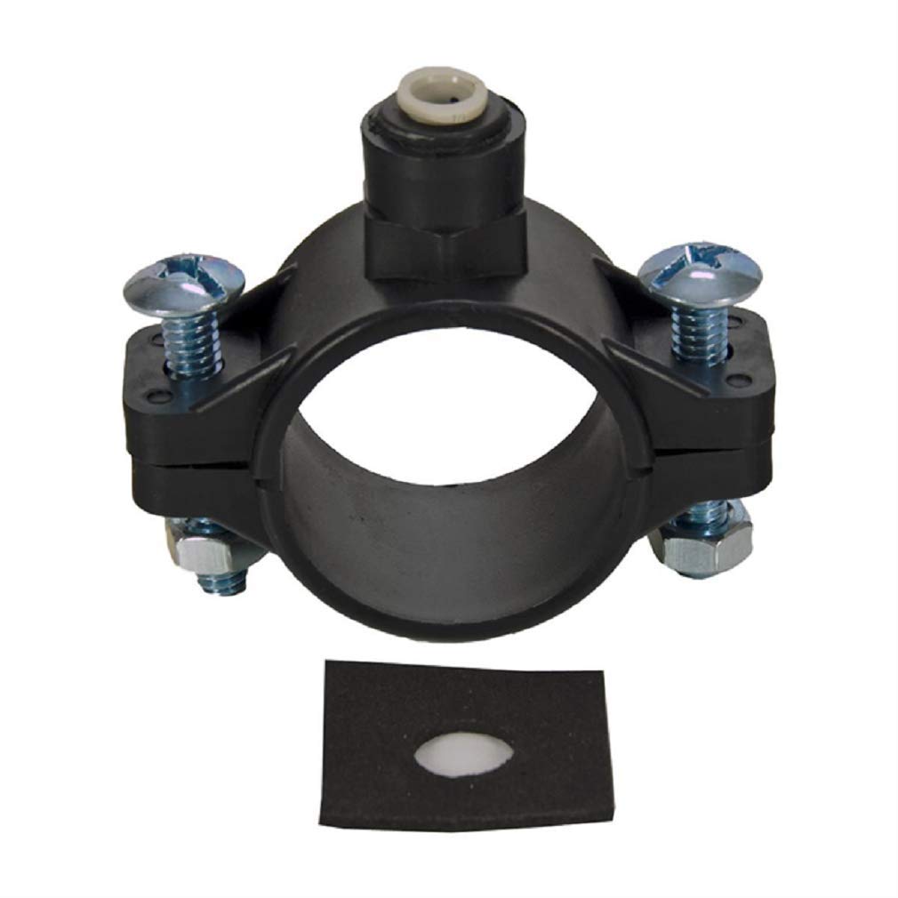 Aqualogis Revers Osmosis RO Waste Water Drain Clamp 40mm Drain x 1/4" Water Tube Connector