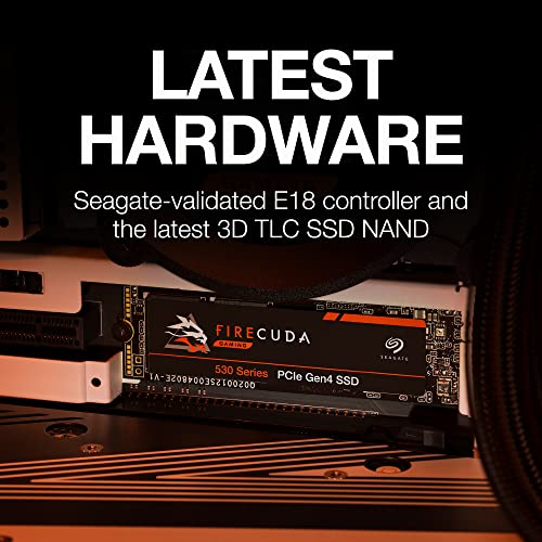 Seagate FireCuda 530 2TB Solid State Drive M.2 PCIe Gen4 ×4 NVMe 1.4