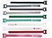 TroyAndrew 50 Piece Set ~ Multi-Pack 5 Assorted Colors 8