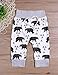 Hipealy Newborn Baby Boy Girl Clothes Baby Bear Short Sleeve White Summer Toddler Kids Outfit Sets(3-6months)