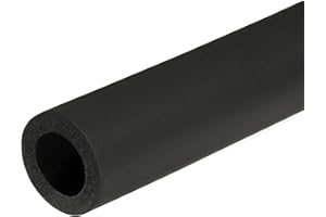 MECCANIXITY Pipe Insulation Foam Tube Lagging Insulation Pipe 15mm ID 25mm OD 6.6ft Heat Preservation for Handle Grip Support