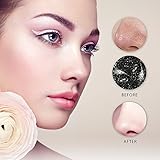 Black Mask Blackhead Remover Purifying Black Peel Off Mask - Activated Charcoal Deep Cleansing Facial Acne Pore Cleaner 80g