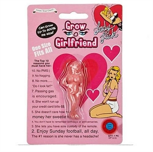 Grow A Girlfriend - Grows 600% in water funny - GaG Joke Novelty Measures 2