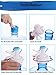3-5 Gallon Water Jug Stand with 1 Pcs White Dispenser Valve and 1pc Dustproof Plug, Non Slip Water Stand with Food Grade Fast Flow Water Spout for 55MM Non Threaded Crown Top Water Jugs, White