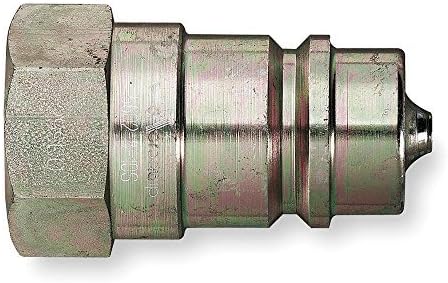 3/4-14 Steel Hydraulic Coupler Body, 3/4 Body Size 5602-12-12S by Eaton Aeroquip