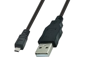AILTECK Replacement USB Camera Transfer Data Sync Cable Cord for Sony Cybershot Camera DSC-H300 DSC-W800 DSC-W370 DSC-H200
