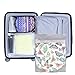 UYRIE Portable Makeup Toiletry Cosmetic Travel Organizer Bag, Large Drawstring Hanging Packing Bag for Women Girl Men