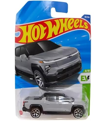 Hot Wheels 2024 #110 Chevrolet Silverado EV RST Blue