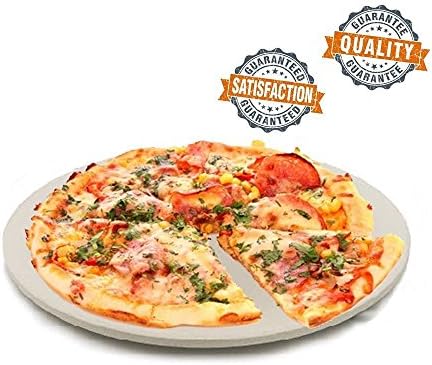15 " Round Cooking Pizza Stone 15MM Thick Corderite Cooks Perfectly every time!