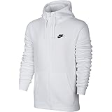 white nike dri fit hoodie