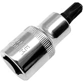 ZKTOOL Car Seat Screw Removal Socket, 1/2" DR 4 TEETH | Compatible with JEEP Cherokee and More, Effortless Removal