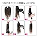 Ago 6Packs 12inch Havana Twist Crochet Hair Senegalese Twists Hair Low Temperature Braiding Hair 12Strands/Pack(12inch/6packs, 1B#)