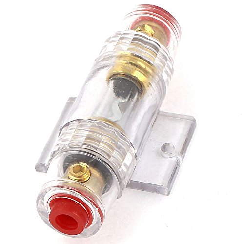 RKURCK Inline AGU Fuse Holder 60A for Car Auto Truck Audio Stereo Amplifier(60Amp)