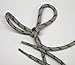 Heavy Duty Kevlar Reinforced Boot Laces Shoelaces (Grey W/ Black) 2 pair pack