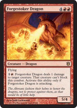 Magic: the Gathering - Forgestoker Dragon (98/165) - Born of the Gods