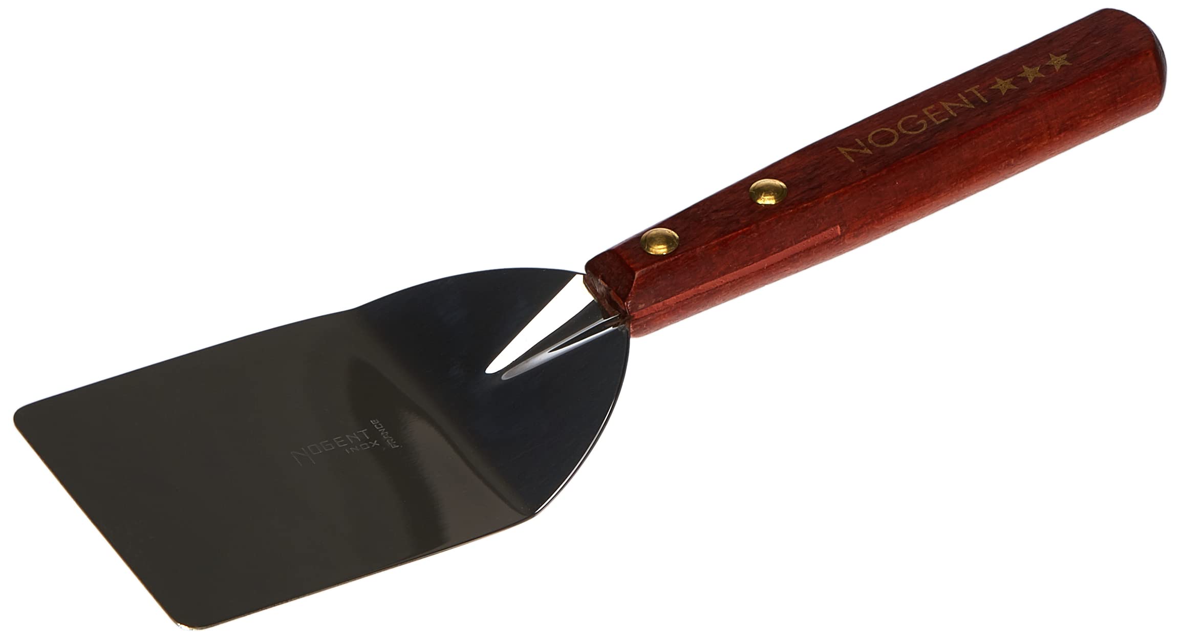 Nogent 1710 Small Stainless Steel Spatula with Wooden Handle