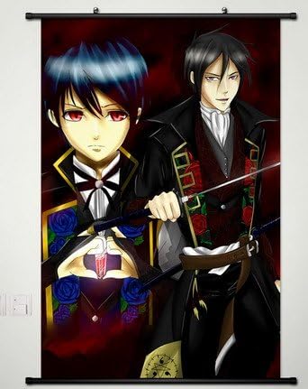 Wall Scroll Poster Fabric Painting For Anime Hakuouki Hijikata Toshizo 1041 S