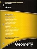 Area, Chapter 10, Geometry, All-in-One Teaching Resources